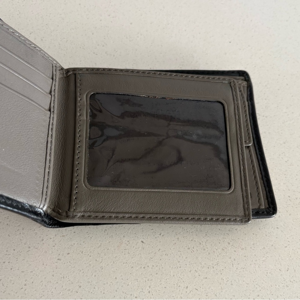 Coach men’s black leather wallet 2013 - Picture 10 of 11